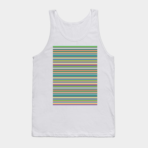 Bright Colors Dancing Tank Top by PSCSCo